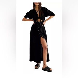 Free people string of hearts maxi dress